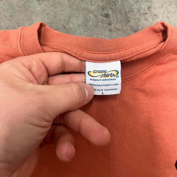 Vintage Y2K Hawaii surfer sleeve hit back hit‎ long sleeve shirt - Picture 2 of 5